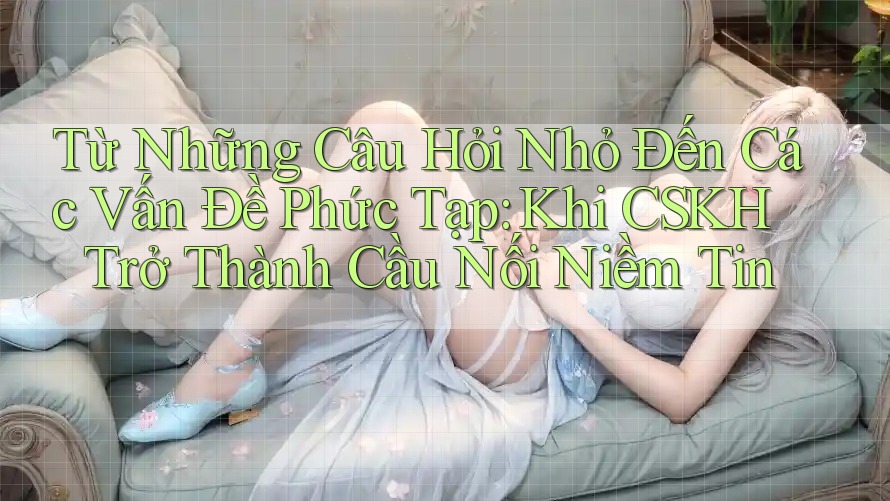 Từ Những Câu Hỏi Nhỏ Đến Các Vấn Đề Phức Tạp: Khi CSKH Trở Thành Cầu Nối Niềm Tin Từ Những Câu Hỏi Nhỏ Đến Các Vấn Đề Phức Tạp: Khi CSKH Trở Thành Cầu Nối Niềm Tin