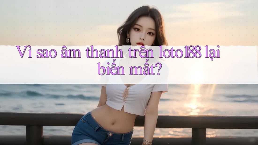 Vì sao âm thanh trên loto188 lại biến mất? Vì sao âm thanh trên loto188 lại biến mất?